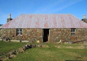 Old House at Ellishadder photo by John Allan via Creative Commons license