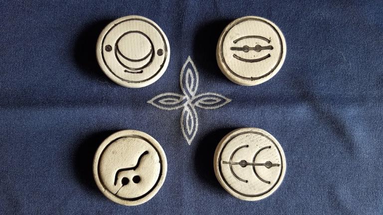 moon glyphs