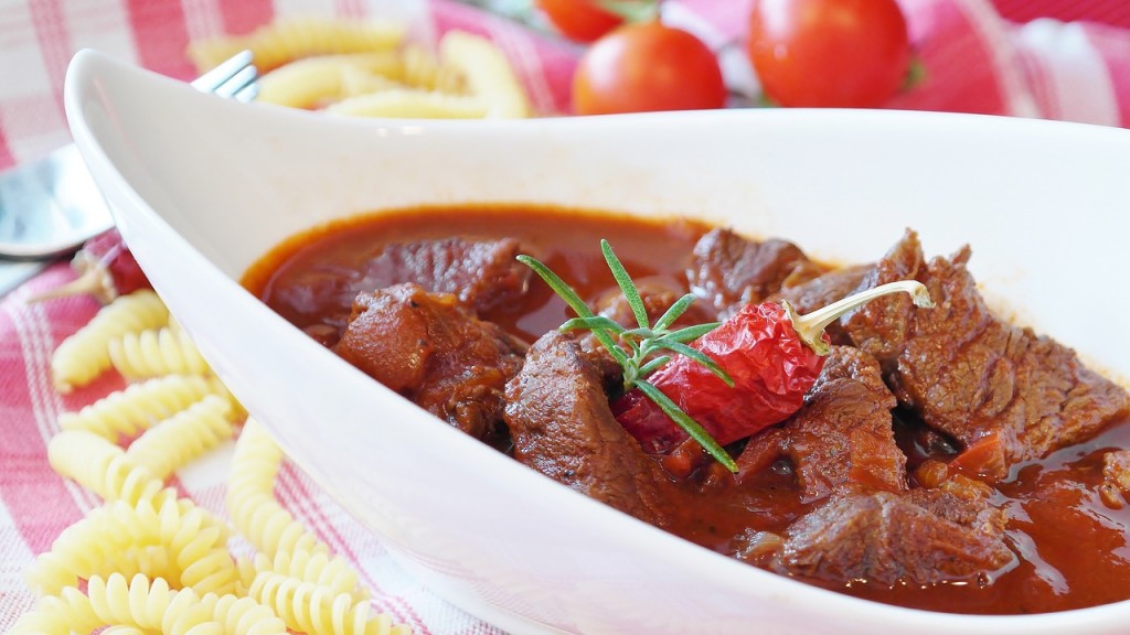 Courtesy of Pixabay Commons -https://pixabay.com/en/goulash-meat-beef-court-1696586/