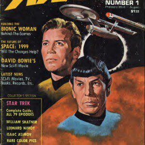 Starlog #1 cover. Image via Internet Archive. Fair use.