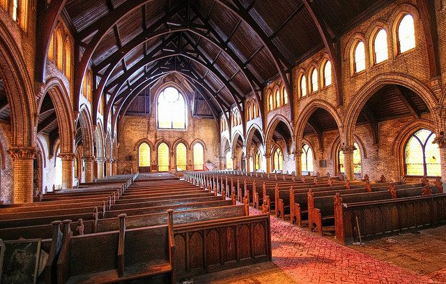 abandoned church