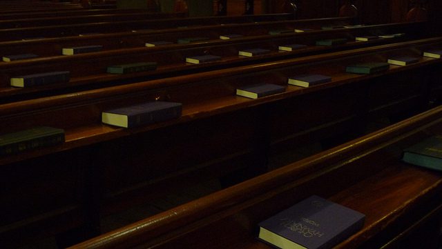 hymnals and bibles