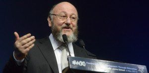 British Chief Rabbi Ephriam Mirvis. Photo credit Cheif Rabbi official website