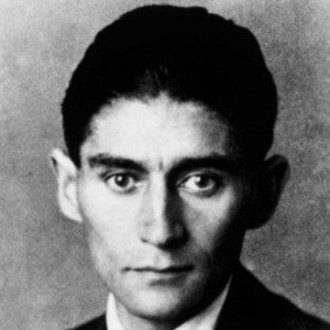 The Jewish, German, Czech writer Franz Kafka (1883-1924). Credit: Kafka Museum, Parague ,