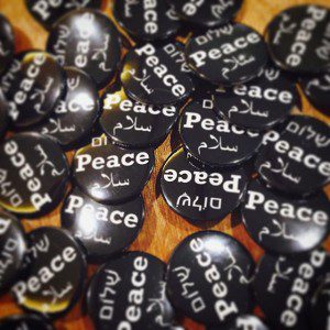 'Peace badges' Credit UJS