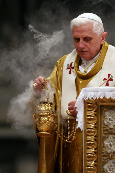 Pope Benedict XVI Celebrates Easter - Easter Vigil