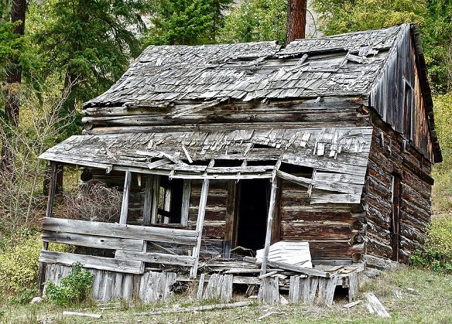 Hut Shack Wooden Rustic Building Rural Ramshackle