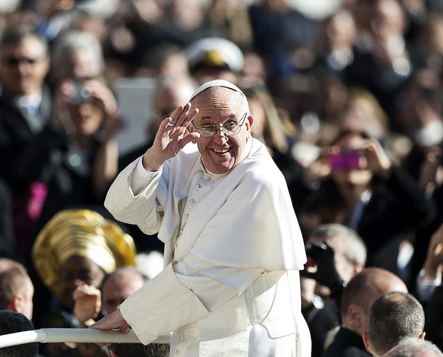 Pope Francis. Photo Credit: Mazur.