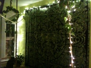 It wasn't long before my room became increasingly pagan.