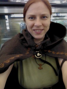 I've got my traveling cloak, I'm ready to go. 