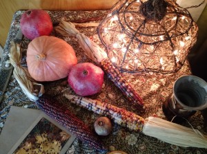 my not-Samhain-yet altar