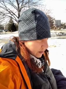 On the ground in Detroit enjoying the sound of snow crunching beneath my boots.