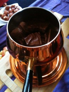 Homemade chocolate at an Ostara chocolate party I threw a few years back. 