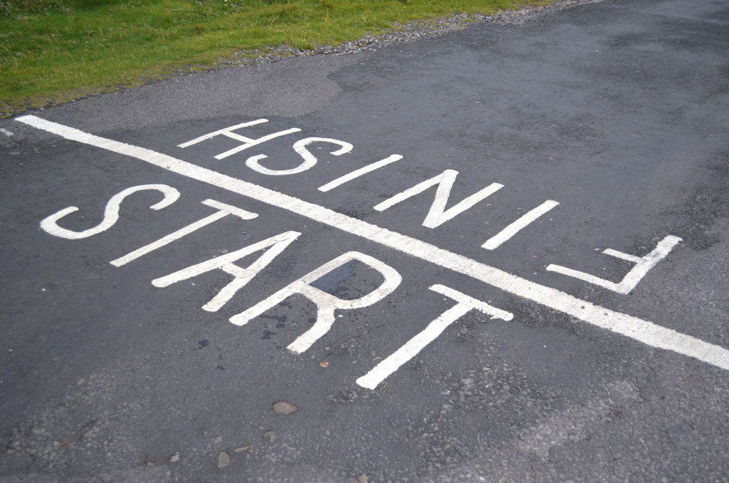 starting line