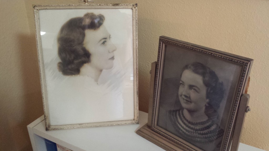 My mom, left, and Aunt Grada, right. Photo by the author. 