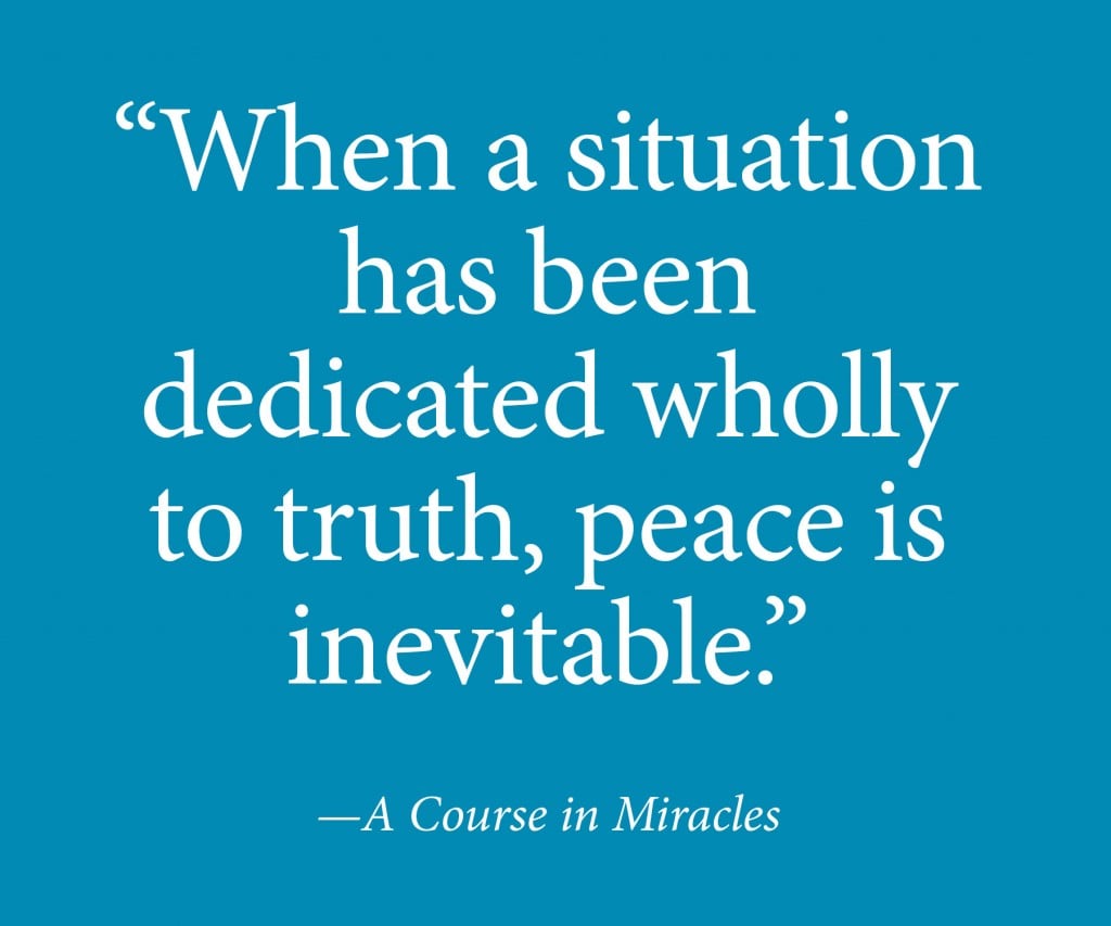 ACIM First of five quotes for patheos