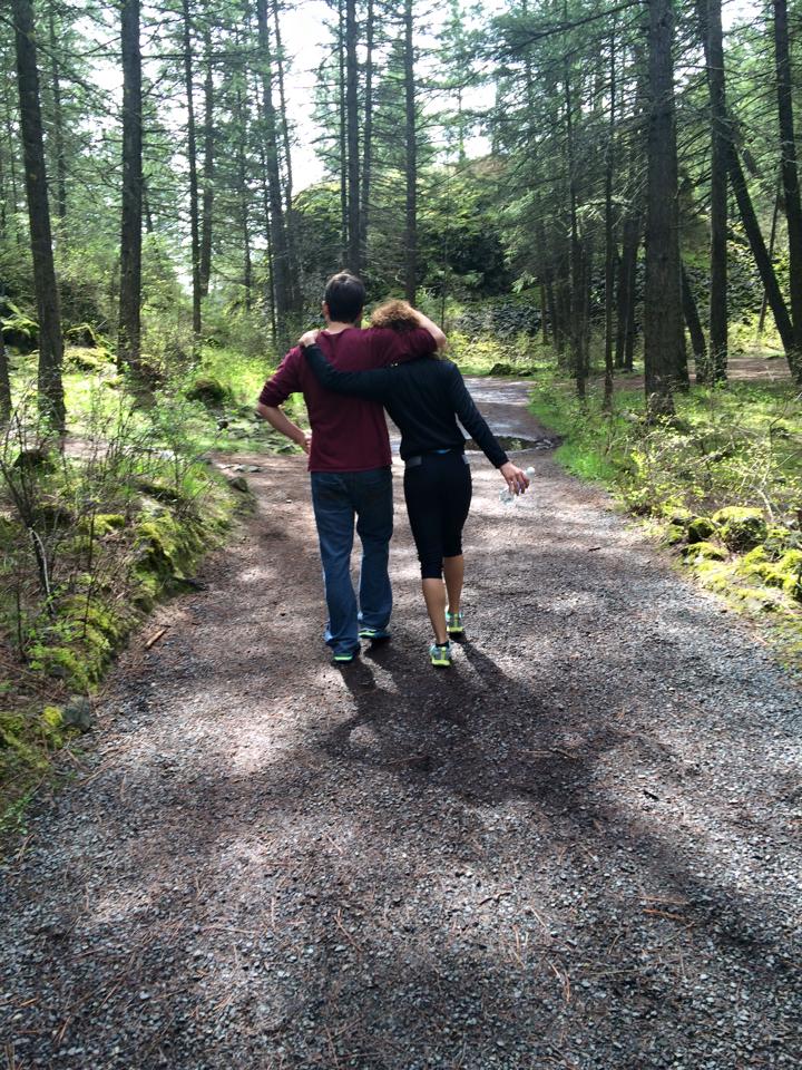 Hannah and Sam at Riverside State Park