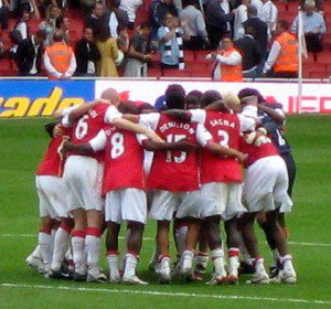 team huddle - cropped