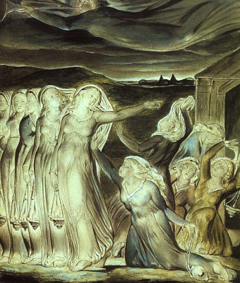 Pentecost 27  Wise and Foolish Virgins, William Blake 1822, Tate Gallery, London