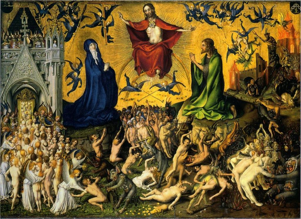 Last Judgment Stefan_Lochner_circa_1435 Wallraf-Richartz Museum, Cologne