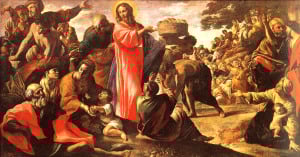 17 LANFRANCO MIRACLE OF THE BREAD AND FISH