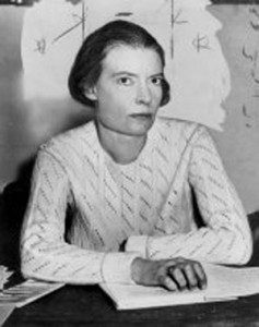 Dorothy Day in 1934. This image was originally posted to Wikimedia Commons https://commons.wikimedia.org/wiki/File:Dorothy_Day_1934.jpg. It is in the public domain.