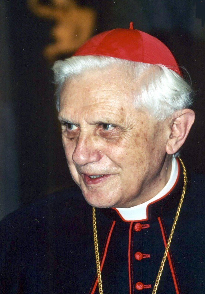 Kardinal Joseph Ratzinger. This image was originally posted to Wikimedia Commons by Manfredo Ferrari at https://en.wikipedia.org/wiki/Theology_of_Pope_Benedict_XVI#/media/File:Joseph_Ratzinger.jpg. It used under the terms of the cc-by-sa-4.0.