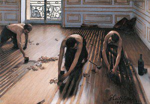 Gustave Caillebotte, Les Raboteurs des Parquet, 1875, Musée d'Orsay, Paris