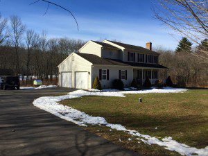 My home on a February morning, 2016.