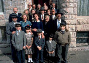 The cast of Avalon, 1990. Probably the best film about the Household Political Economy ever made,