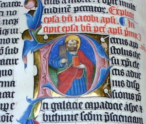 "Illuminated.bible.closeup.arp". Licensed under Public Domain via Wikimedia Commons - https://commons.wikimedia.org/wiki/File:Illuminated.bible.closeup.arp.jpg#/media/File:Illuminated.bible.closeup.arp.jpg