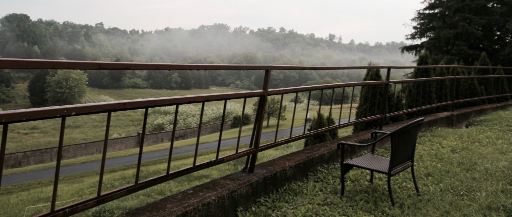 The monastery grounds at Gethsemani Abbey. Photo by Cassidy Hall