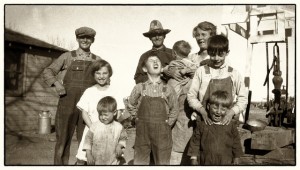 Depression-era family