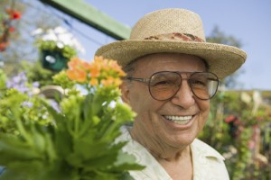 man smiling