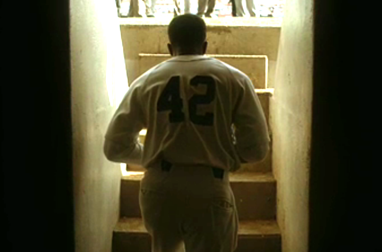 Soft Heroism of the Jackie Robinson Story “42”