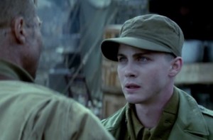 Private Ellison (Logan Lerman), on encountering Wardaddy