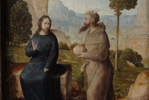 Jesus and the Tempter, Juan  de Flandes