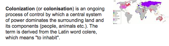 Colonize Definition World History