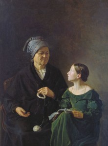 Mohov_Mihail_Grandmother_and_Granddaughter