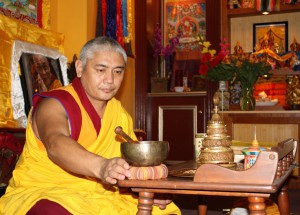 Geshe Kalsang Rapgyal, director of the Drepung Gomang Institute in Louisville, Kentucky (Lori Erickson photo)