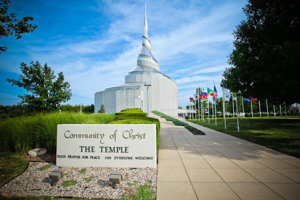 Community of Christ Temple in Independence, MIssouri (photo by Independence MO Tourism)