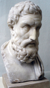 Bust of Epicurus (Wikimedia Commons image)