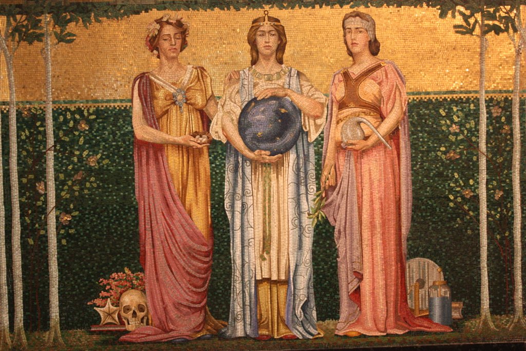 Mosaics at Sage Chapel at Cornell University (Bob Sessions photo)