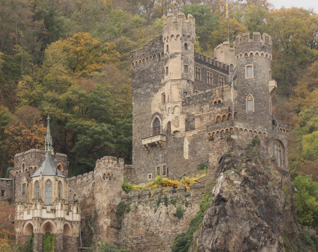 There are nearly 40 castles overlooking the Rhine River in this region. (Bob Sessions photo)