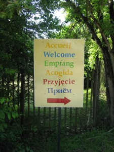 Many languages are spoken at Taizé. (Jason Hill photo)