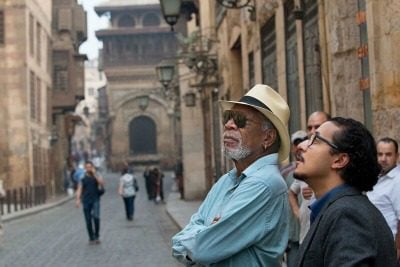 Morgan Freeman visits holy sites around the world in The Story of God. 