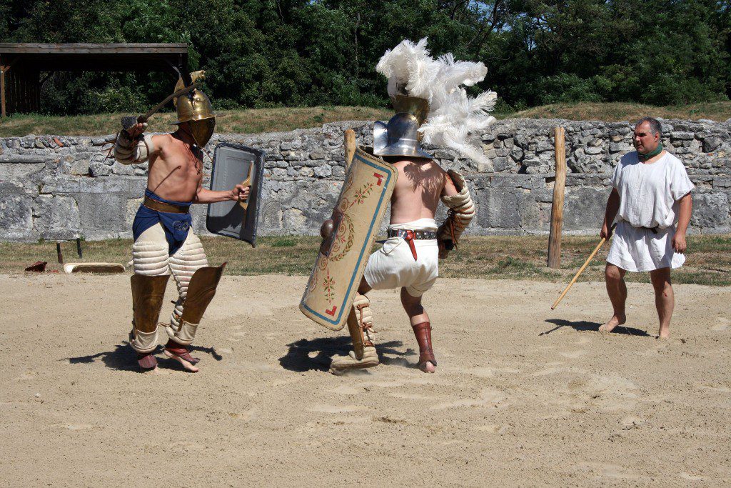 Gladiatoren in Carnuntum 2013