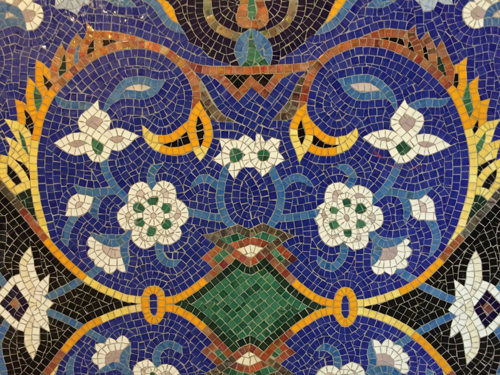  loved the intricate mosaics at the Arab American National Museum. (Bob Sessions photo)