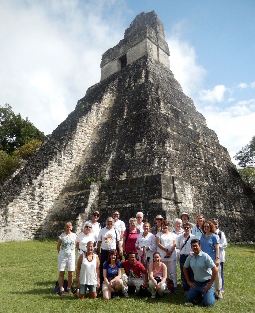 Bob and I spent a week on a Sacred Earth Journeys tour of Mayan sites in Mexico and Guatemala. (photo courtesy of Sacred Earth Journeys)