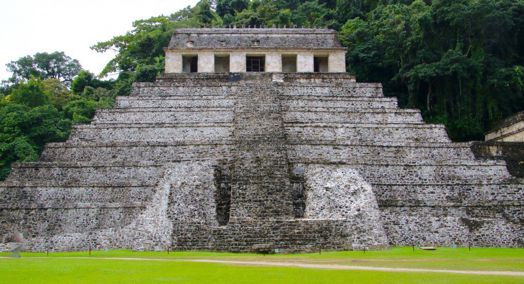 The Temple of the Inscriptions at Palenque is one of the masterpieces of Mayan architecture. (Bob Sessions photo)